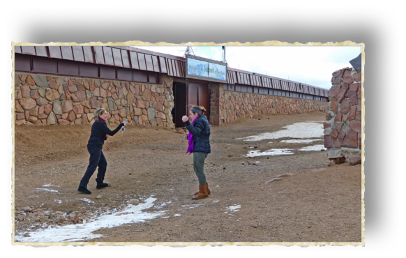 However, for some, the experience was a treat. With squeals of delight, this teenage girl from Florida was thrilled to finally see and touch real snow, and to make a snowball for the first time in her life. Her mom recorded the event on her smartphone. However, for some, the experience was a treat. With squeals of delight, this teenage girl from Florida was thrilled to finally see and touch real snow, and to make a snowball for the first time in her life. Her mom recorded the event on her smartphone.