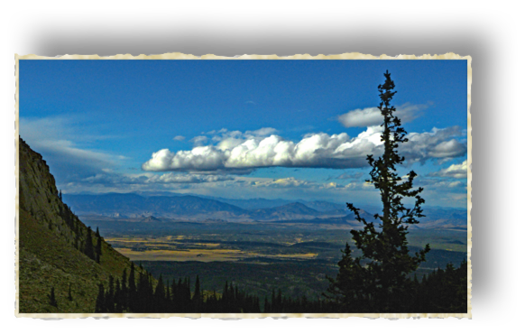 Suddenly, you look out and realize that you really are seeing beautiful spacious skies, and purple mountain majesties, and even some amber waves of grain. Suddenly, you look out and realize that you really are seeing beautiful spacious skies, and purple mountain majesties, and even some amber waves of grain.