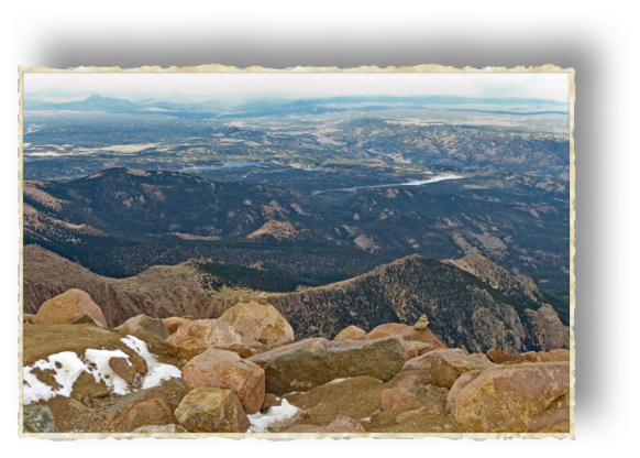 I took just a couple photos from the summit. It was so cold that my hands froze after holding the camera for three shots. I took just a couple photos from the summit. It was so cold that my hands froze after holding the camera for three shots.